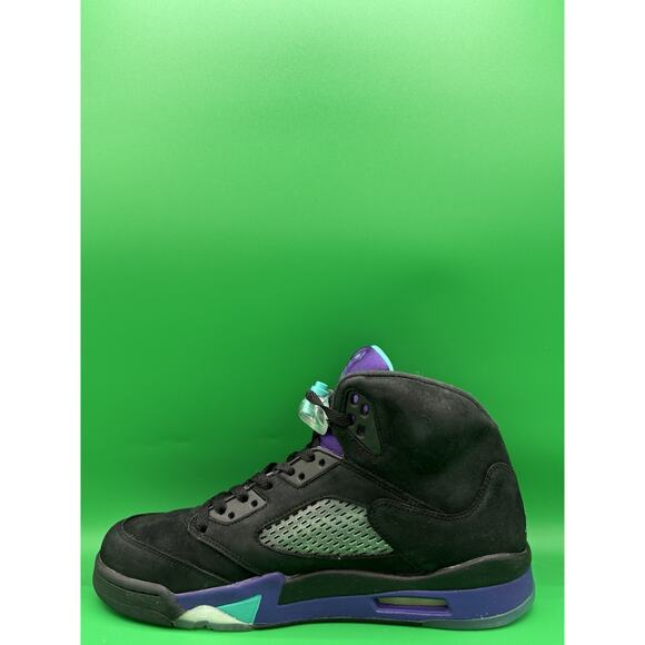Air Jordan Retro 5 “Black Grape” Size 10 OG Box (136027-007) (2013) main image 6
